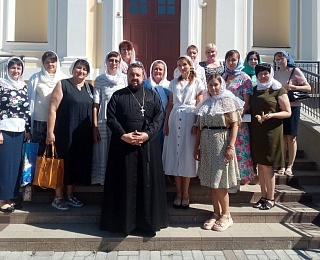 В Юровичском монастыре состоялся семинар-практикум для учителей воскресных школ Туровской епархии