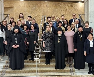 Делегация Туровской епархии приняла участие в XXXI Московских Рождественских чтениях в г.Москва