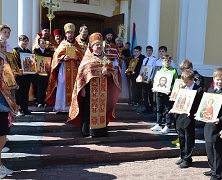 В Мозыре состоялись торжества по случаю дня памяти святых равноапостольных Мефодия и Кирилла и Дня славянской письменности и культуры